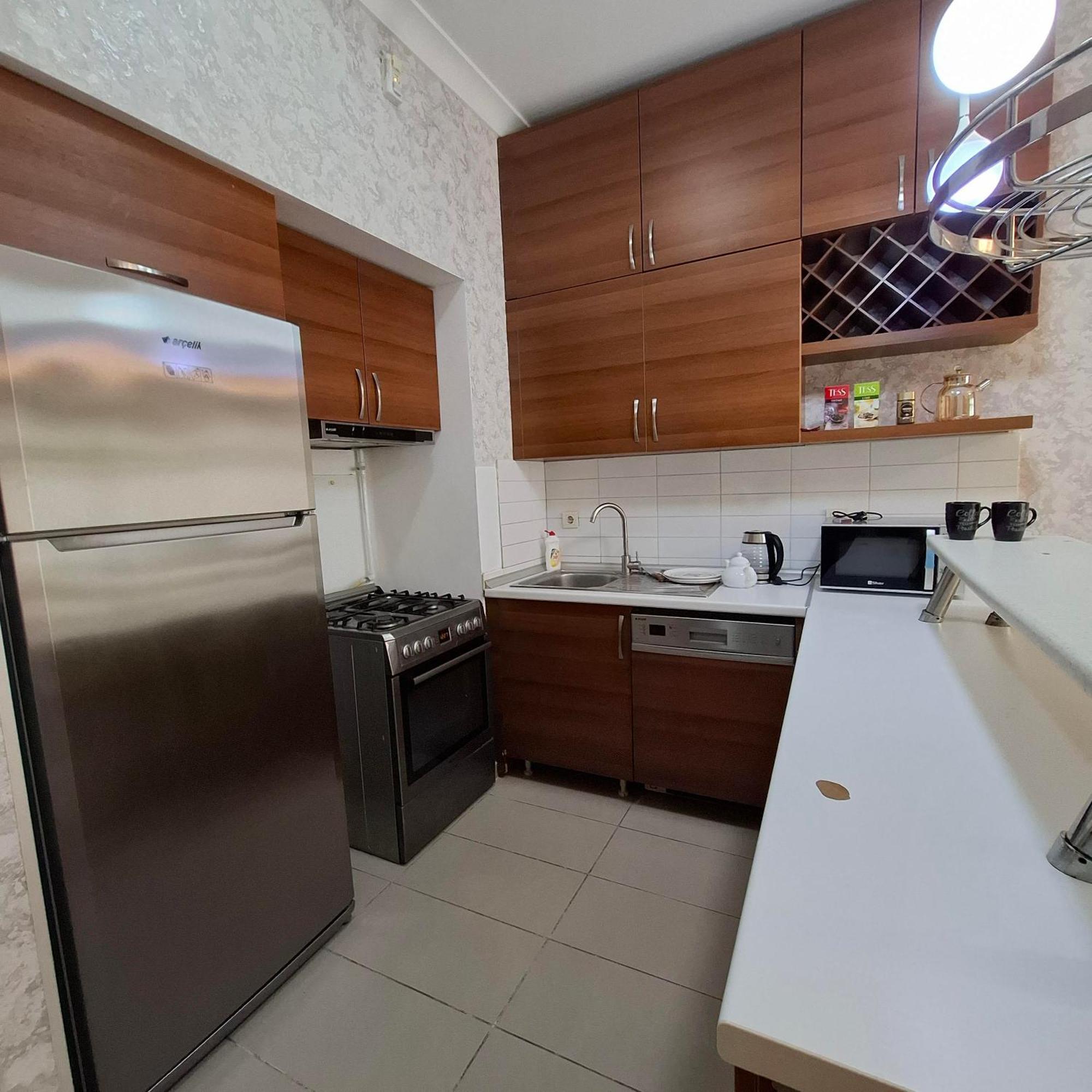 Airport Haven Cozy And Convenient Apartment Baku Bagian luar foto